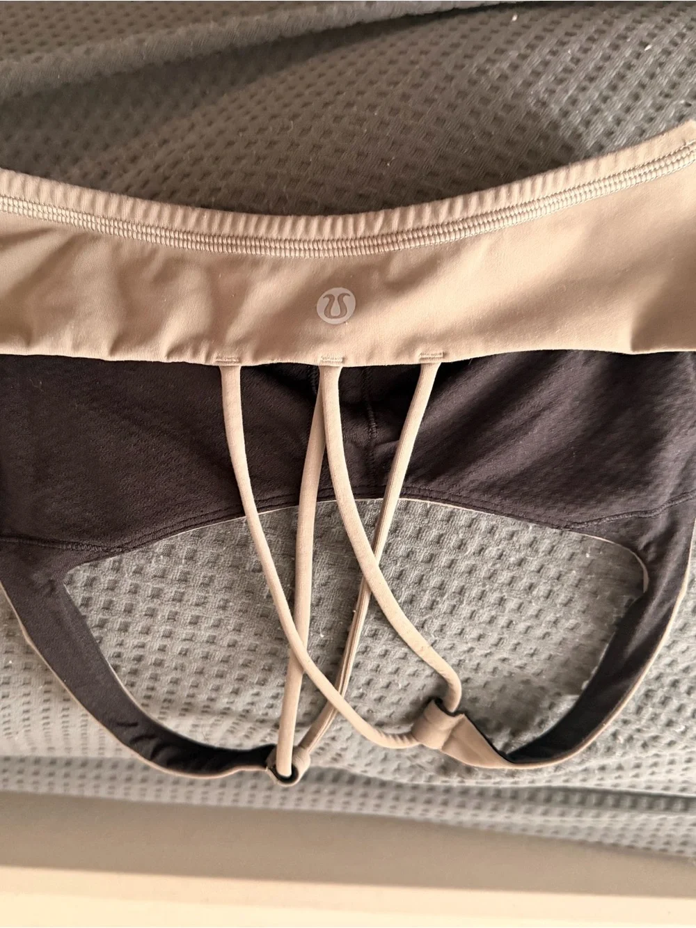 lululemon athletica Nude/Taupe Seamless Bandeau Bralette